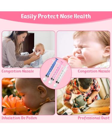 4-Piece Baby Nasal Syringe Set - 10ml Nose Rinsing with Safe Tweezers | Gentle Portable & Reusable for Children - Buy Online on GoSupps.com