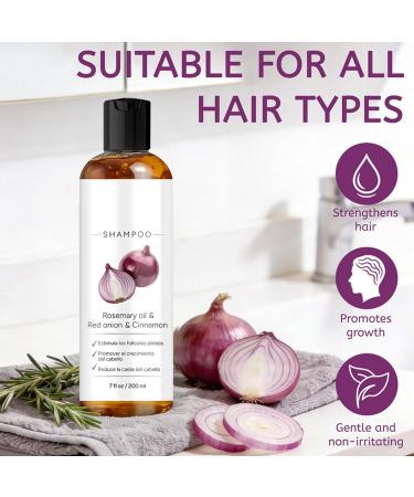 Hair Growth Shampooing - Formule raffermissante naturelle pour cheveux claircissants | Hydrate le cuir chevelu favorise le remplissage et la sant des cheveux | Nettoyant quotidien doux pour hommes - Buy Online on GoSupps.com