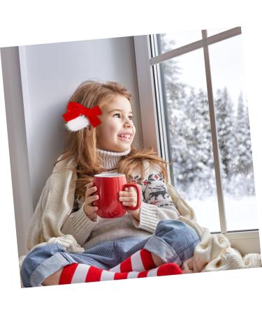 minkissy 3 Pairs new year hairpin girl hair accessories hair clip bow hair clips bowknot hair clip New Year Headdress red barrettes Stylish Hair Clips fabric - Buy Online on GoSupps.com