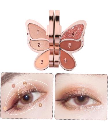 Mipcase 3 Pcs Eyeshadow Palette Glitter Eye Shadow Makeup Supply Cheek Blusher Girl Plate Earth Tones 1 count (Pack of 1) As Shown 1x3pcs - Buy Online on GoSupps.com