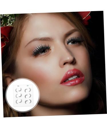 POPETPOP False Eyelashes 6 Pairs Natural Eyelashes Girls Beauty Cosmetics Realistic False Eyelashes - Buy Online on GoSupps.com
