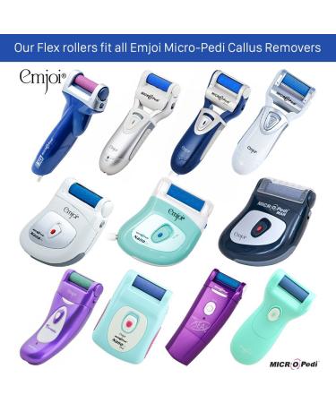 Emjoi Micro-Pedi FLEX Technology Refill Rollers - Extra Coarse - Buy Online on GoSupps.com
