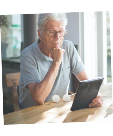 Clispeed Massage Fitness Balls - 2 Sets for Hand Relaxation & Stress Relief - Marble Stress Reduction Balls 5.3x5.3cm - Ideal for International Shipping - Buy Online on GoSupps.com