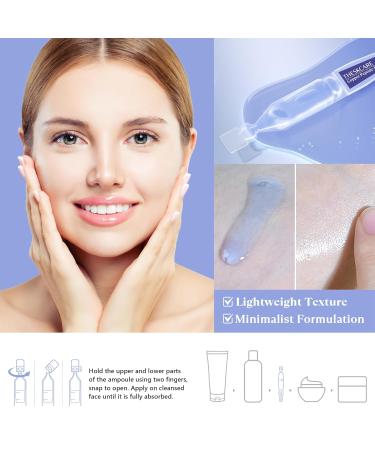 THESKCARE Copper Peptide Serum Ampoule for Face with Niacinamide & Hyaluronic Acid to Hydrate Skin Reduce Wrinkles and Plump Skin 30 Ampoules - Buy Online on GoSupps.com