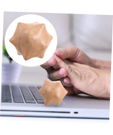 Coheali Wooden Massage Globe Balls - Thai Palm Health Balls for Meditation & Hand Training - Buy Online on GoSupps.com
