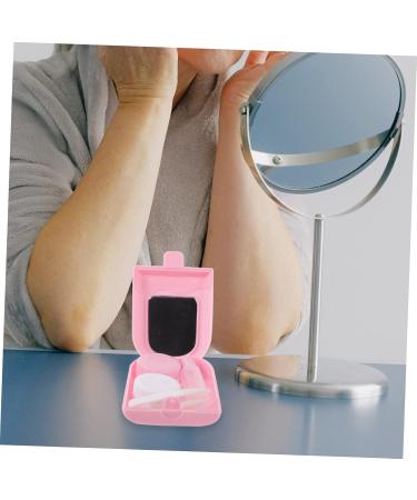 Solustre Contact Lens Kit - 2 Sets of Lens Containers Mirror Bag & Case for Colored Lenses - International Shipping Available - Buy Online on GoSupps.com