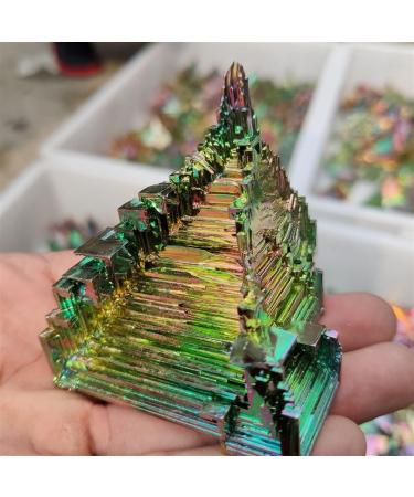 180-200g top!Quartz Rainbow Titanium Bismuth Specimen Cluster Stone JZIGTDEM - Buy Online on GoSupps.com