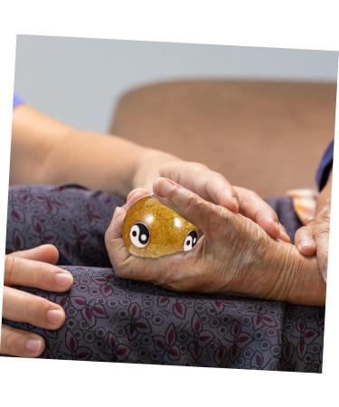 Ultechnovo 8 STK Metal Massage Balls - Reflex Zone Therapy Tools for Stress Relief & Relaxation - Buy Online on GoSupps.com