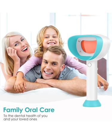 LBMed Portable Dental Monitor | Oral Plaque Finder with Orange & Red Fluorescence | Radiation-Free Dye-Free for All Ages - Buy Online on GoSupps.com