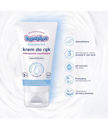 Buy Bambino Family Hand Cream 75ml - Nourishing & Moisturizing for All Skin Types | Fast International Shipping - Buy Online on GoSupps.com