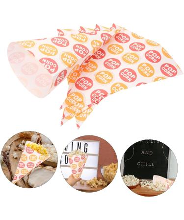 MAGICLULU 150 Pcs Popcorn Bag Candy Treat Bag Mini Gift Bags Cardboard Popcorn Snacks Cookies Snack Cone Bags Pink Gift Bag Cookies Cone Bags Cone Treat Bags Glass Paper Packing Bag Child - Buy Online on GoSupps.com