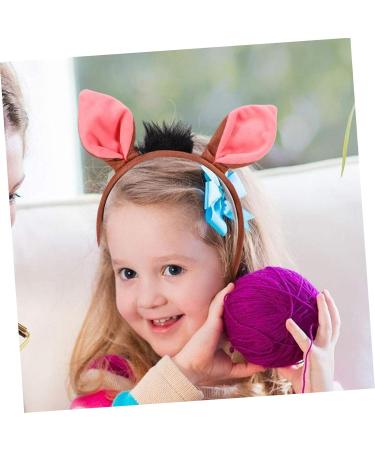 MERRYHAPY Warthog Headband Animal Ear Headband for Cosplay Ear Headband for Pig Ear Headband for Dress up Warthog Ear Headband Pig Ear Headband for Cosplay Party - Buy Online on GoSupps.com