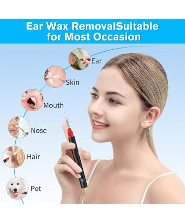 Wireless Otoscope Ear Cleaning Tool Kit for iOS Android Phones - Black - Buy Online on GoSupps.com