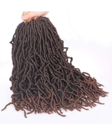 Xtrend 7 Packs 24 Inch Pre-Looped Nu Faux Locs Crochet Braids Hair Extensions Wavy Goddess Faux Locs Ombre Synthetic Braiding Hair Wavy Gpysy Soft Locs Crochet Hair 18strands/pack 1B/30# 24 Inch (Pack of 7) T30# - Buy Online on GoSupps.com