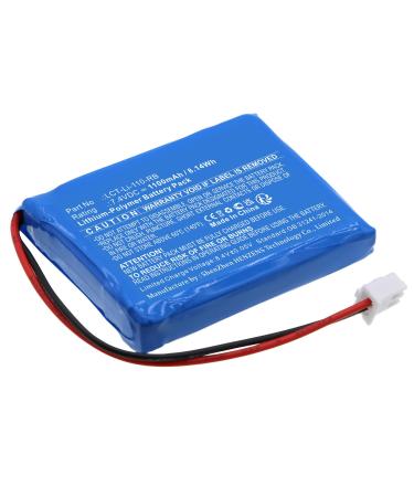Synergy Digital Scale Battery Compatible with Tree MCT-Li-33 Digital Scale (Li-Pol 7.4V 1100mAh) Ultra High Capacity Replacement for Tree LCT-Li-110-RB Battery