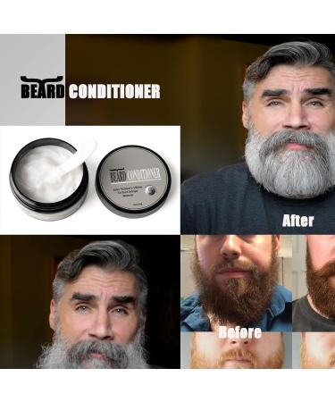 Beard Conditioning Cream - Softness & Frizz Control | Beard Renewal Conditioner for Men (2.8 oz) - Buy Online on GoSupps.com