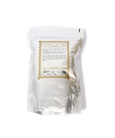 Oatmeal Natural Exfoliant Powder 1Kg | Pure Vegan Scrub | GMO Free | International Shipping - Buy Online on GoSupps.com