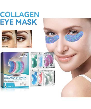 Eye Gels with Natural Marine Collagen & Hyaluronic Pearl Eye Masks for Puffy Eyes Eye Gel Pads for Puffy Eyes Anti Aging Eye Bags for Women Under Eye Patches Fine Lines Eye Bags Puffiness - Buy Online on GoSupps.com