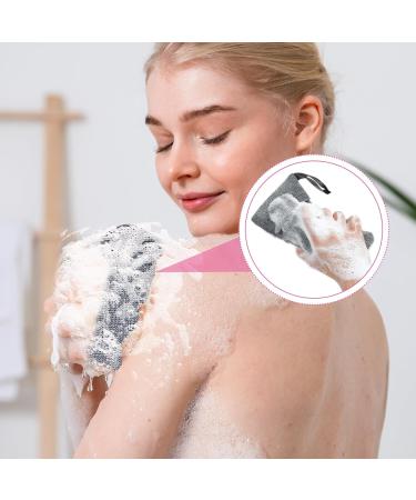 Lot de 4 sacs savon exfoliant double couche en maille paisse en mousse paisse ponge exfoliante pour le corps pour les bains et les douches - Buy Online on GoSupps.com