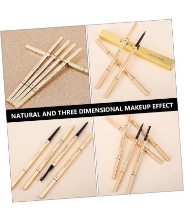 IWOWHERO 5pcs Double Ended Eyebrow Pencil Eyebrow Pens Waterproof Eyebrow Pen Brow Pencils with Brush Plastic - Buy Online on GoSupps.com