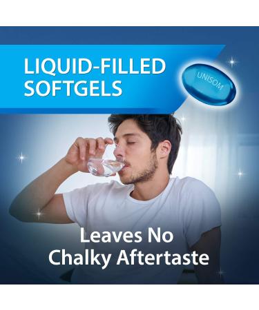 Unisom SleepGels - Effective Nighttime Sleep Aid with Diphenhydramine HCI 50 mg - 8 SoftGels for Better Sleep - Buy Online on GoSupps.com