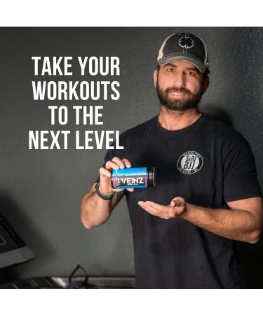 VEINZ Pills - Best Nitric Oxide Booster for Men & Women - L-Arginine L-Citrulline and ALA - Top Muscle Mass & Pump Supplement - 120 N.O. Capsules - Buy Online on GoSupps.com