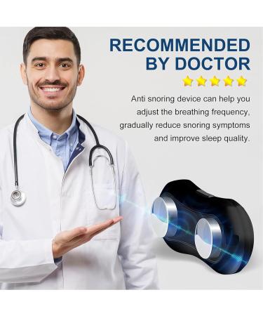 Smart Snore Stopper Device - USB Electronic Anti Snoring Aid for Men & Women | Ergonomic Sleep Solution - Buy Online on GoSupps.com