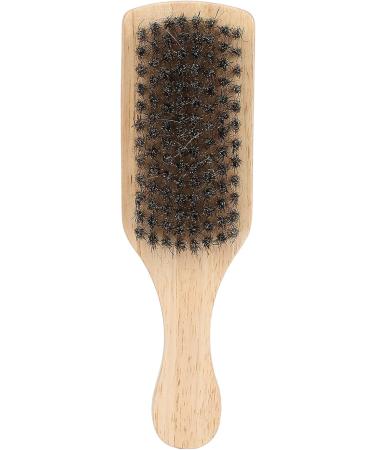 Double Sided Beard Brush Men's Beard Brush Beard Comb Beard Grooming Kit Beard Care Tools with Wooden Handle for Birthday Gifts for Mustache Cleaning - Buy Online on GoSupps.com