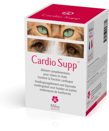 MILOA Cardio Supp 60 tablets Complementary food for Dogs Cats and NAC Protects the Heart and REDUCES SHORTNESS OF BREATH and Fatigue Green TEA Olive Omega 3 Taurine COENZYME Q10 - Buy Online on GoSupps.com