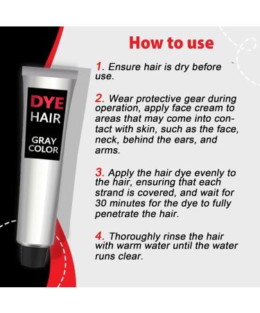 Cr me Colorante For Cheveux - Couleur Vibrante Longue Tenue Formule Douce Nourrissante Facile Utiliser For Des Cheveux Beaux Lisses Et Soyeux(2PCS) - Buy Online on GoSupps.com