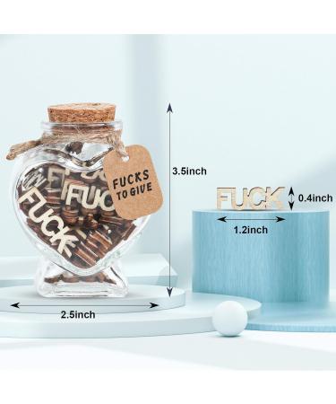 Jar of Fucks Gift Jar Funny Gag Christmas Birthday Gift Fuck Bad Mood Vent Spoof Gifts - Buy Online on GoSupps.com