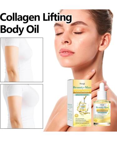  JASUBAI Beauty Women Collagen Body Lift Oil Firming Oil for Loose Skin Firming Oil Beauty Body Oil for Women Nourishes and Firms - Buy Online on GoSupps.com