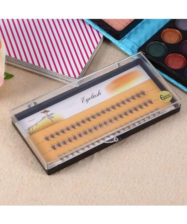 Shop Anggrek Natural Soft False Eyelash Extensions | 9mm Fluffy Cat Eye Fans | 60 PCs Volume Knots for Ultimate Glam - Buy Online on GoSupps.com