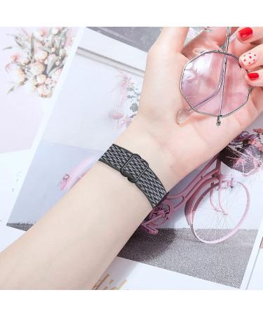 GBPOOT Storm Gray Nylon Bands for Fitbit Charge 4/3/3 SE - Adjustable & Breathable Sport Wristband for Women and Men - Buy Online on GoSupps.com