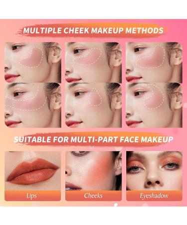 LSxia Liquid Blush Makeup Wand - Cream Blush with Cushion Applicator | Cheeks Tint for Natural Glow | Dewy Finish, Weightless & Long-wearing | #101 SEDUCTIVE-Nude Pink - Buy Online on GoSupps.com