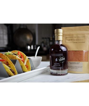 Burren Balsamics Beetroot & Cocoa Nib White Balsamic Vinegar 200ml - Infused Modena Blend - Buy Online on GoSupps.com