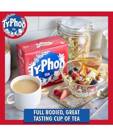 Typhoo Tea Extra Strong Orange Pekoe Tea 80 Count - Buy Online on GoSupps.com