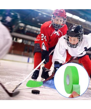 Ningyer 3 Rolls Ice Hockey Tape - Non-Slip Handle Grip for Hockey Tennis & Badminton Rackets (2.5cm x 25m) - Black/White/Green - Buy Online on GoSupps.com