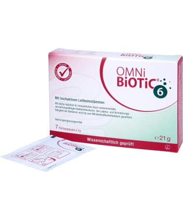 Buy Omni Biotic 6 - 7x3g for Gut Health | International Shipping Available - Buy Online on GoSupps.com