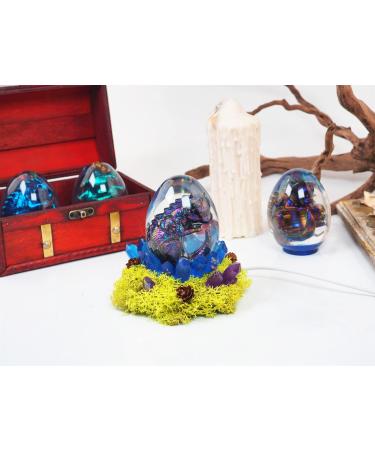 Dragon Egg Resin Mold Set - Fondant, Epoxy, Silicone Molds for Cake Decorating, Concrete, Cement, Polymer Clay - Buy Online on GoSupps.com