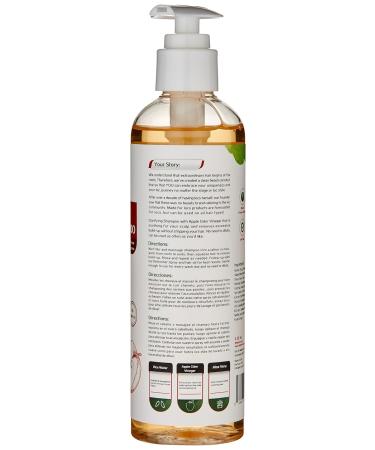 Made For Locs Vegan Apple Cider Vinegar Shampoo - 8 oz | Sulfate-Free Natural Cleanser for Healthy Locs - Buy Online on GoSupps.com