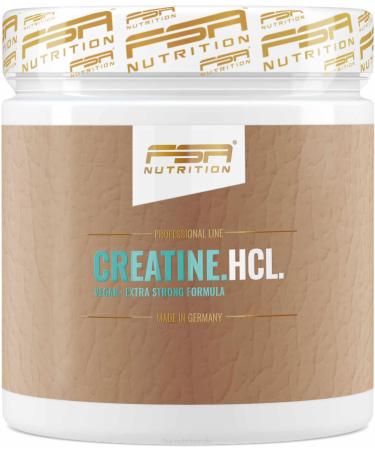 Creatine hydrochloride - with 4000 mg - highly absorbing creatine HCL for muscle building creatine capsules with high bioavailability - 240 capsules - FSA nutrition - Buy Online on GoSupps.com
