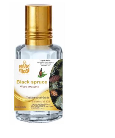 LEVENMOOI Black Spruce (Picea Mariana) Pure & Natural Therapeutic Grade Essential Oil Glass Without Pure & Natural Dropper (5ml