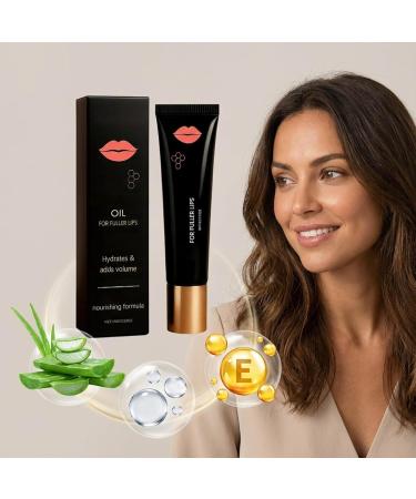  Rubu22a Set of 2 Lip Booster Serums - Natural Lip Oil - Lip Plumping Serum - Moisturizing Lip Oil with Boosting Effect - Reduces Fine Lines (2.15 g) - Buy Online on GoSupps.com