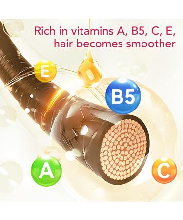 Hair Treatment Serum Oil Capsules - Vitamins A C E & Pro B5 for Hair Repair - No Rinse Moroccan Macadamia & Avocado Oils - 2 Bottles (80 Pcs) - International Shipping Available - Buy Online on GoSupps.com