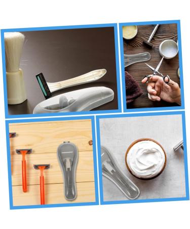 Minkissy 2-Piece Razor Storage Box - Safety Razor Case with Rust Protection & Travel-Friendly Design - Buy Online on GoSupps.com