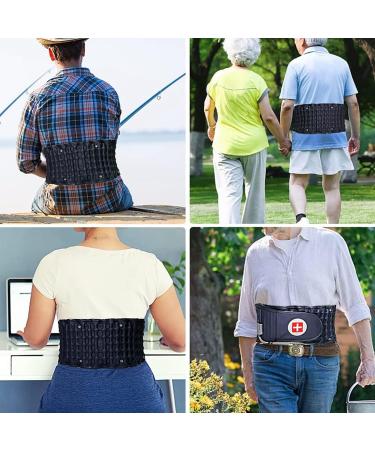 Pailon Inflatable Waist Traction Belt | Spine Lumbar Support & 360 Protection | Comfortable Unisex in Gray - International Shipping Available - Buy Online on GoSupps.com