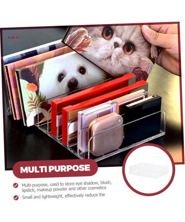 Housoutil 2pcs Holders Palettes Organizer Makeup Cosmetic Stand Eyeshadow Vanity Containers Beauty Organizers - Buy Online on GoSupps.com