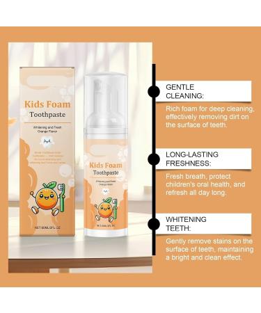 KLYso Gentle Oral Care Kids Toothpaste - Press-Type Teeth Cleaning for Fresh Breath and Stain Removal(1PCS) - Buy Online on GoSupps.com