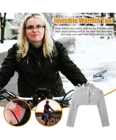 Wukesify Warm Shoulder Wraps | Comfortable Thick Neck Wrap for Seniors | Perfect for Air-Conditioned Spaces - Buy Online on GoSupps.com